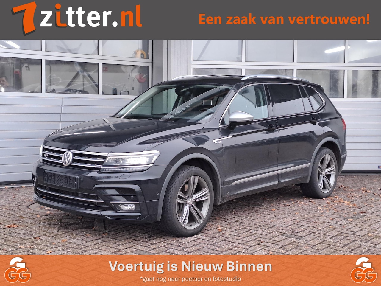 Volkswagen Tiguan Allspace - 2.0 TSI 4Motion Highline Business R 7p. 2.0 TSI 4Motion Highline Business R 7p. Trekhaak, - AutoWereld.nl