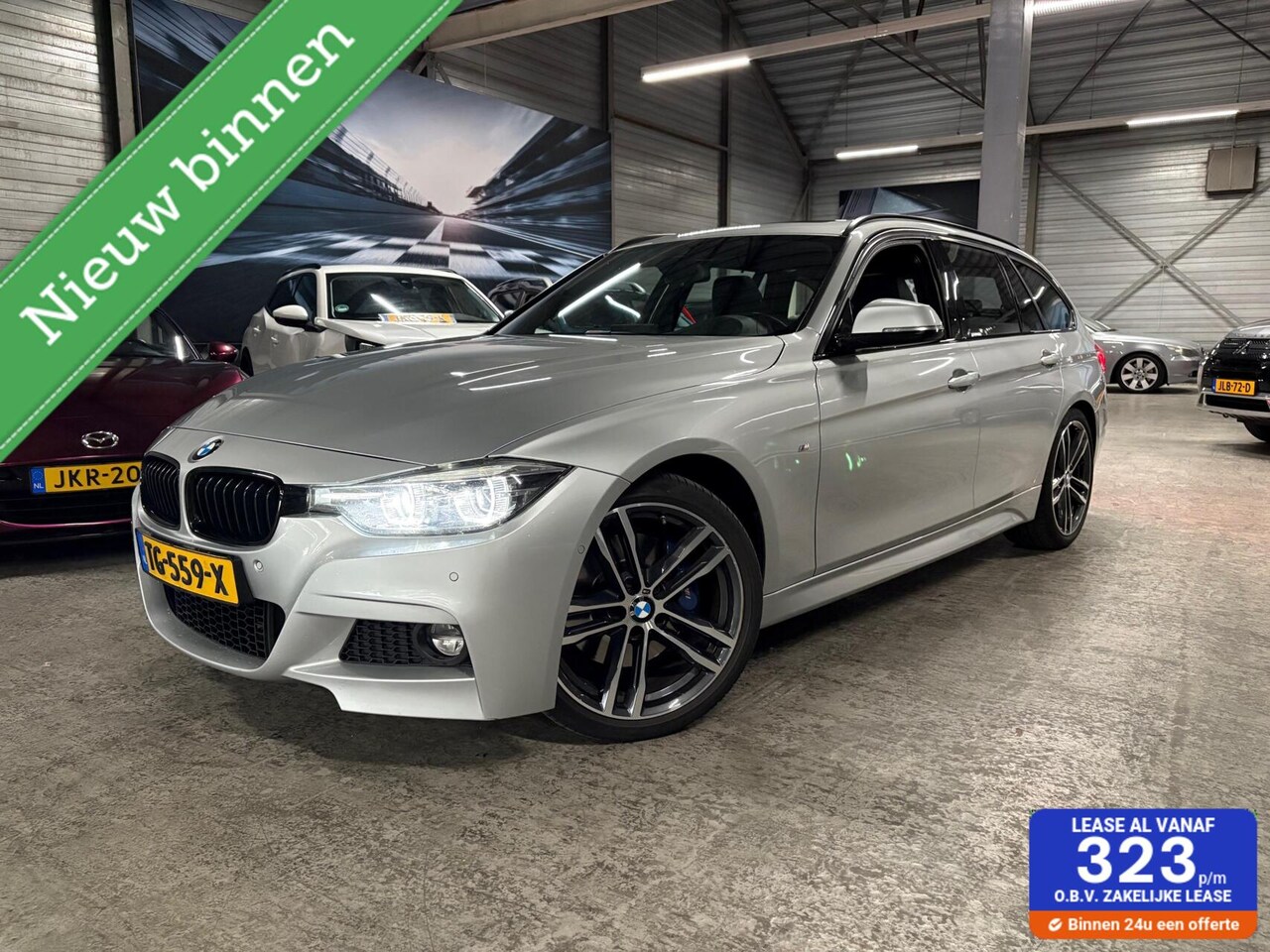 BMW 3-serie Touring - 320i M Sport Edition | HUD | Leder | Pano - AutoWereld.nl