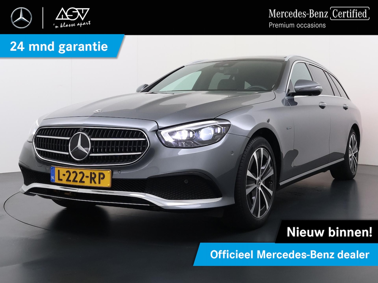 Mercedes-Benz E-klasse Estate - 300 e Luxury Business Solution | Panorama - Schuifdak | Burmester Surround System | Memory - AutoWereld.nl