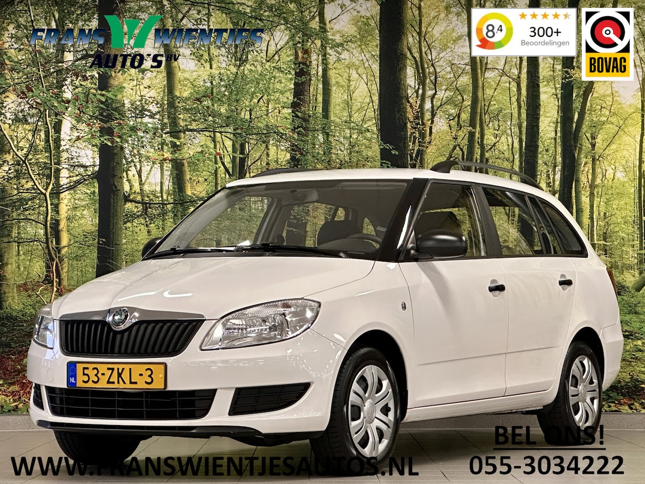 Skoda Fabia Combi - 1.2 TSI Arctic | Radio CD-Speler | Airconditioning | Centrale Deurvergrendeling | Isofix | - AutoWereld.nl