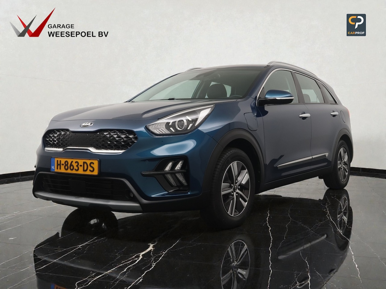 Kia Niro - 1.6 GDi PHEV Plug-in Hybrid DynamicLine - Navigatie - Camera - Climate control - LED kopla - AutoWereld.nl