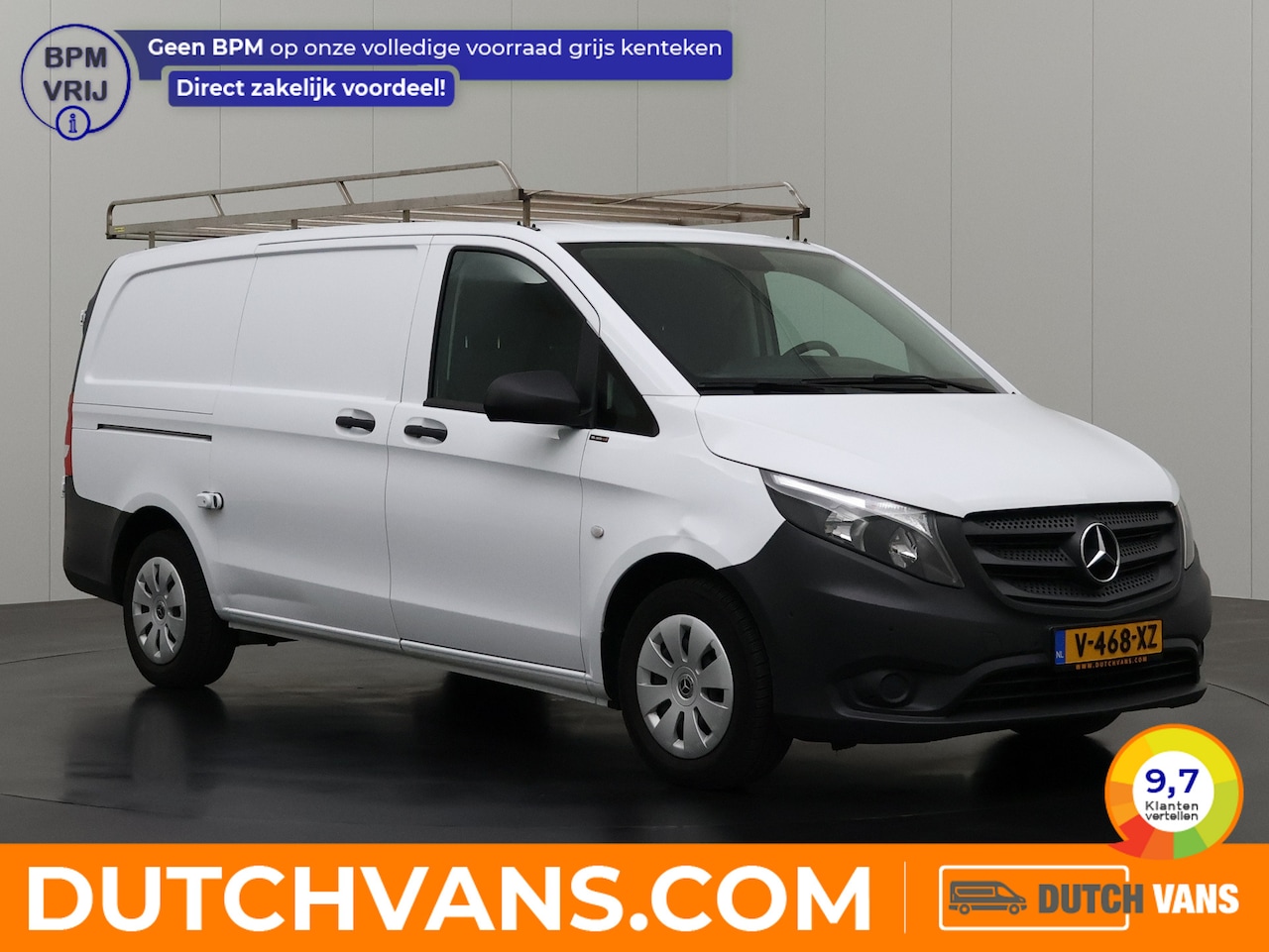 Mercedes-Benz Vito - 111CDI Lang | Imperiaal | Trekhaak | Navigatie | Camera | Airco | Cruise | Betimmering - AutoWereld.nl