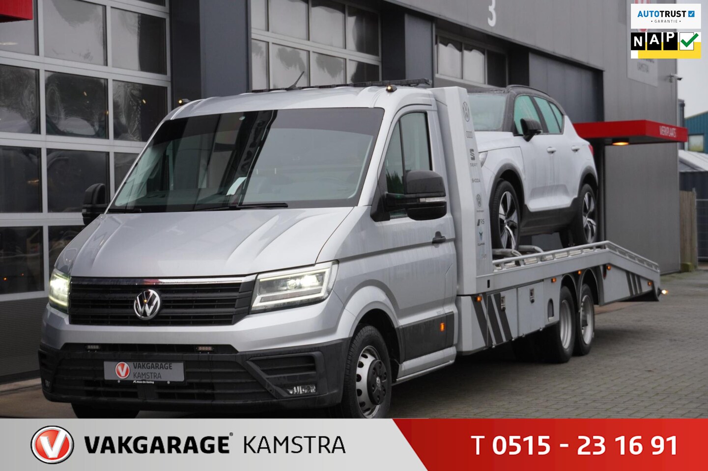 Volkswagen Crafter - 50 2.0 TDI L5 DL Highline BE Oprijwagen/Autotransport - AutoWereld.nl