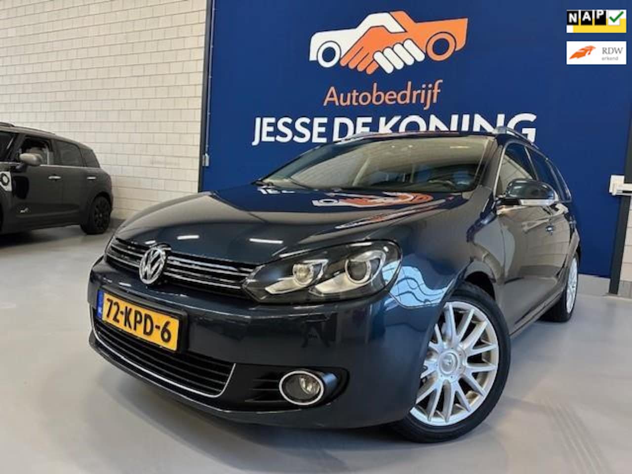 Volkswagen Golf Variant - 1.4 TSI Highline Automaat / bj.2010/ navigatie/trekhaak/climate/sportvelgen/NAP 208970 km. - AutoWereld.nl