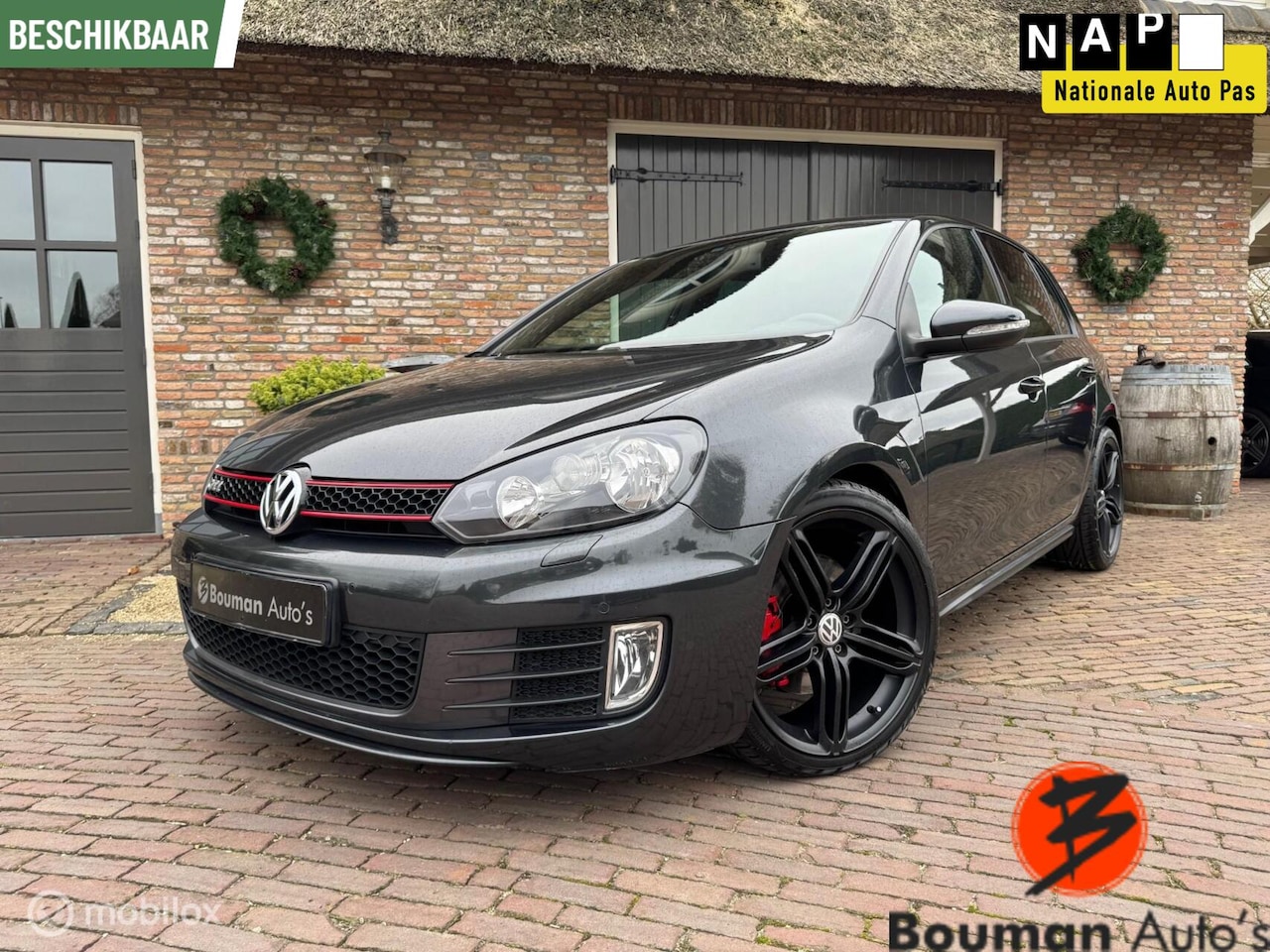 Volkswagen Golf - 6 - 2.0 GTI - DSG - Leder - 5 Deurs - - AutoWereld.nl