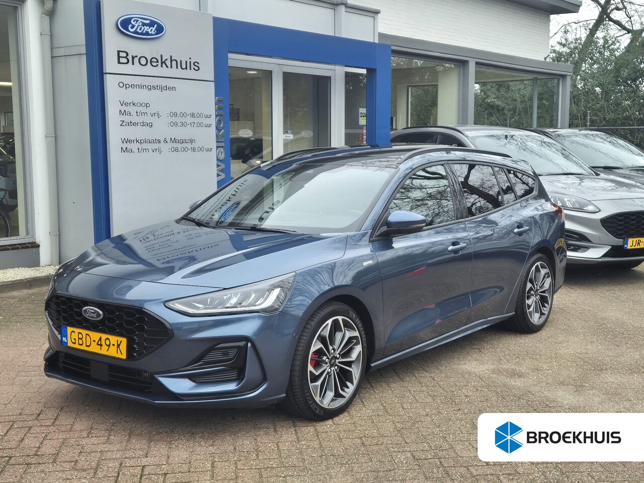 Ford Focus Wagon - 1.0 EcoBoost Hybrid ST Line X 125pk | Winter Pack | Driver Ass. Pack | Pano | 18' Inch | E - AutoWereld.nl