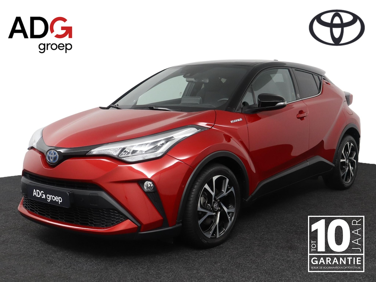 Toyota C-HR - 1.8 Hybrid Bi-Tone Plus | Apple Carplay/Android Auto | Parkeersensoren | Stoel/Stuurverwar - AutoWereld.nl