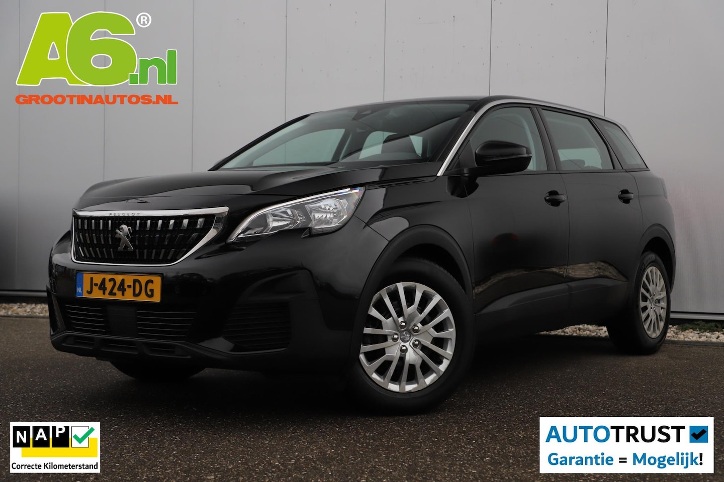 Peugeot 5008 - 1.2 PureTech Access 131PK 7 Persoons NIEUWE DB RIEM Virtual Cockpit Radio Bluetooth Airco - AutoWereld.nl