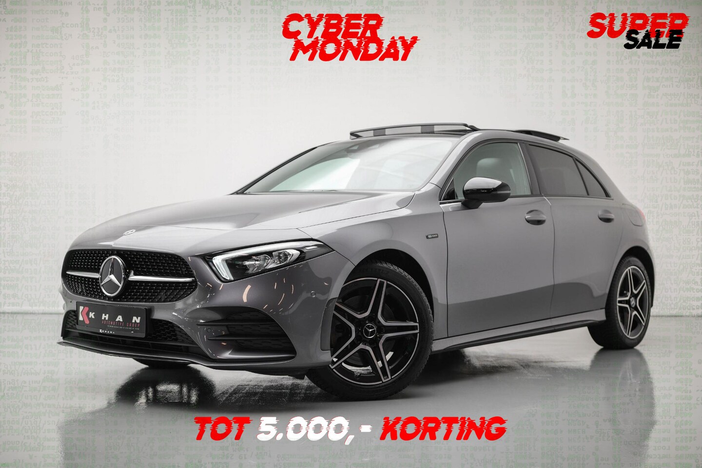 Mercedes-Benz A-klasse - 250 e AMG Line |Pano|Dodehoek|Draadloos Laden| - AutoWereld.nl