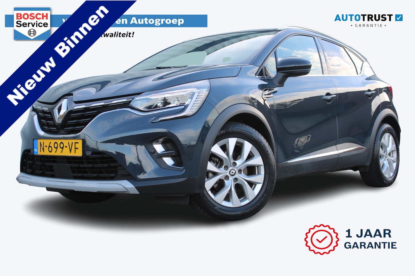 Renault Captur - 1.6 E-Tech Plug-in Hybrid 160 Business | Incl. 12 maanden garantie Cruise control | Climat - AutoWereld.nl