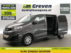 Peugeot Expert - 2.0 BlueHDI L3H1 | DC | HUD | Airco | Carplay | Cruise | 360 Camera | Trekh. | 2xSchuifdeu