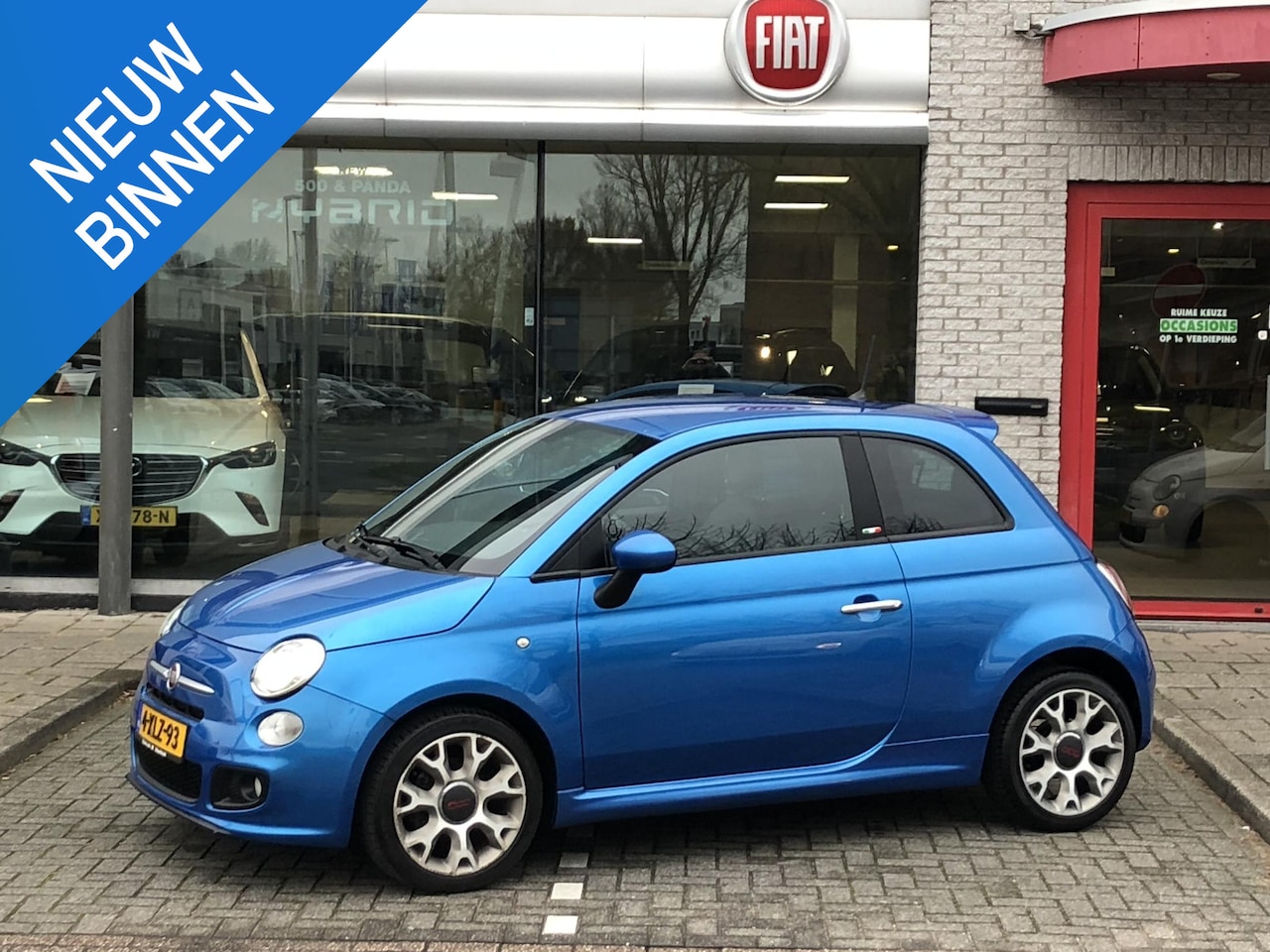 Fiat 500 - TwinAir Turbo 80 500S Sport CLIMATE|16"|PDC - AutoWereld.nl