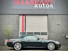 Jaguar XKR - 5.0 V8 S/C Convertible / Botanical green / Green top / Bowers & Wilkins / Swiss origin / O