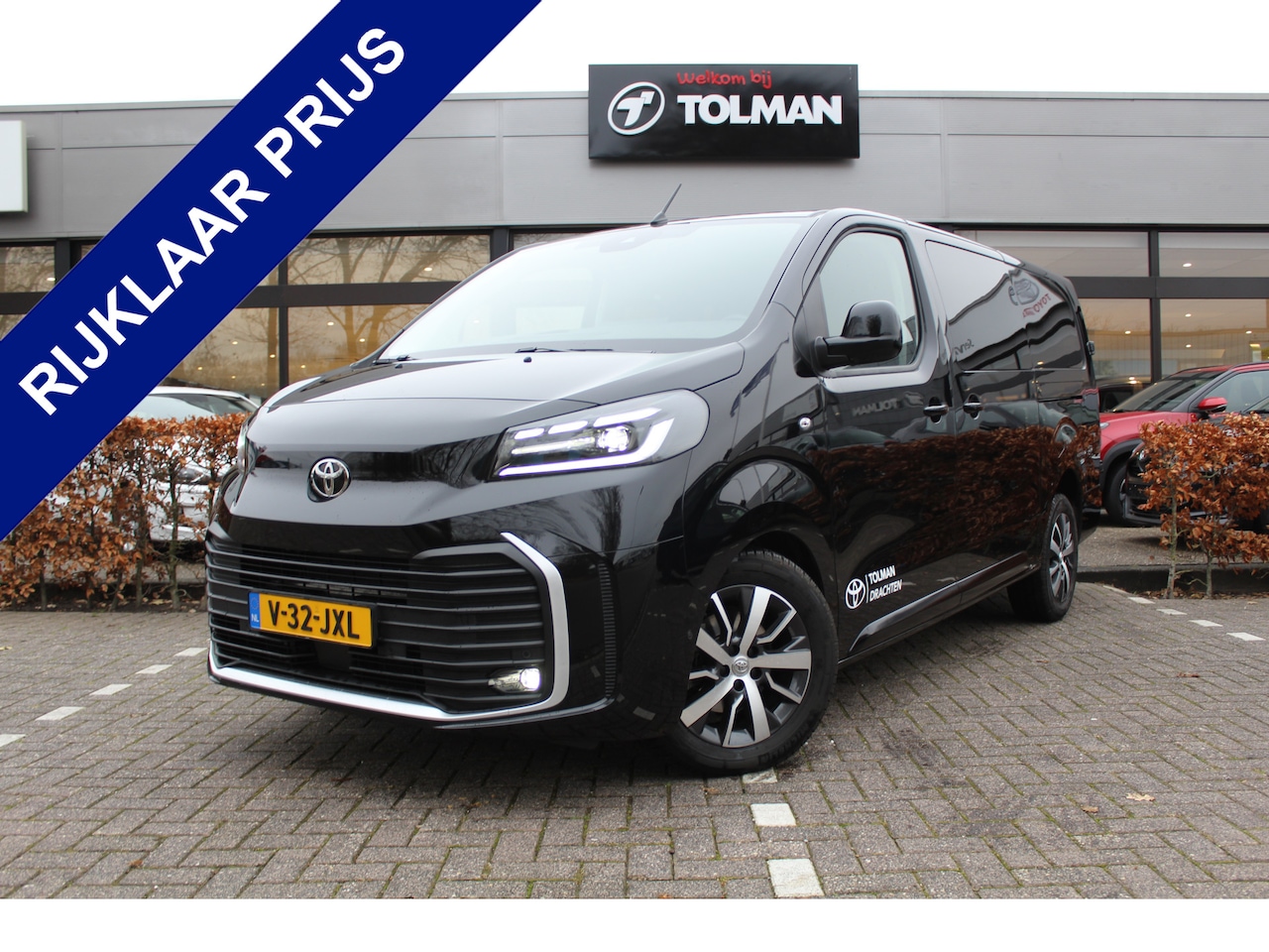 Toyota PROACE Long Worker - 2.0 D-4D L2D Professional Dubbele Cabine | Automaat | Rijklaar | Trekhaak | Camera | Navi - AutoWereld.nl