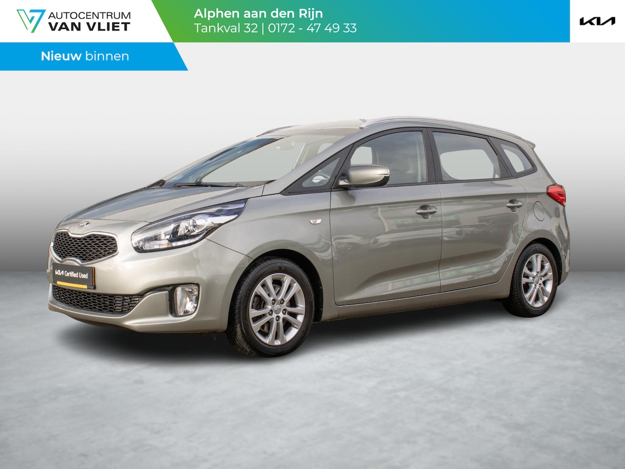 Kia Carens - 1.6 GDi DynamicLine | 7 Zitter | Trekhaak | Navigatie | Achteruitrijcamera | - AutoWereld.nl