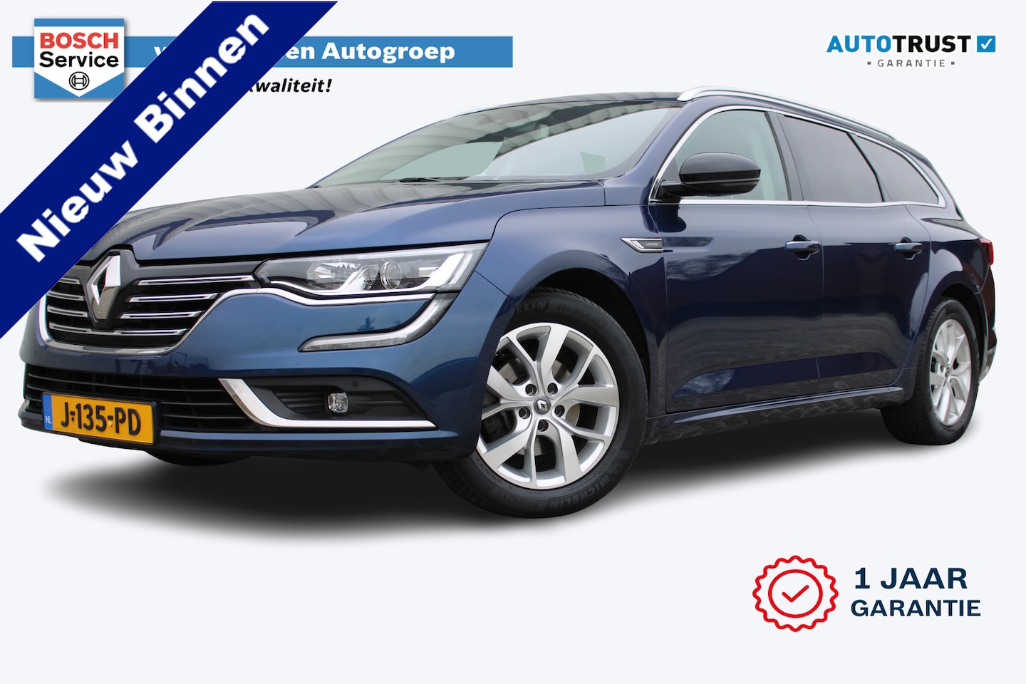 Renault Talisman Estate - 1.3 TCe Limited | Incl. 12 maanden garantie | Cruise control | Climate control | DAB radio - AutoWereld.nl