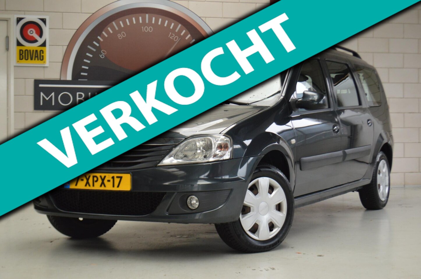 Dacia Logan MCV - 1.6 7-zits TREKHAAK, ALL-SEASON, APK, GARANTIE, NWe KOPPELING - AutoWereld.nl