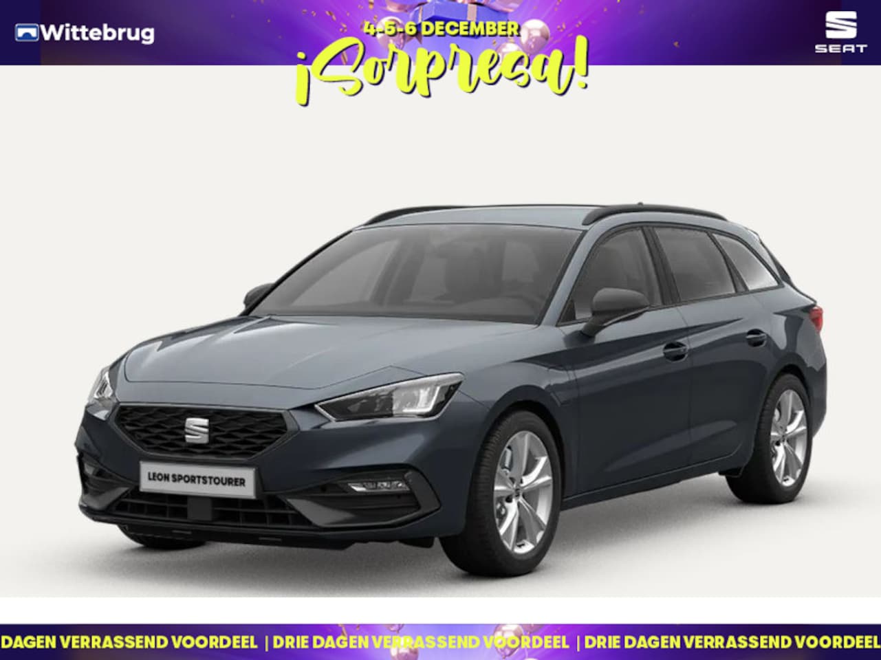 SEAT Leon Sportstourer - 1.5 TSI e-Hybrid FR Business 1.5 TSI e-Hybrid FR Business - AutoWereld.nl