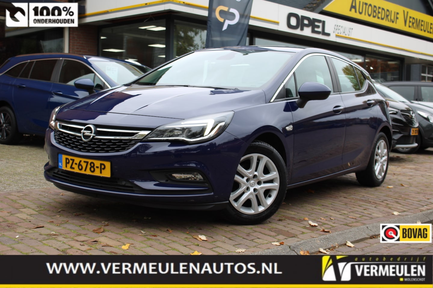 Opel Astra - 1.4 Turbo 150PK Business Automaat + Airco/ Navi/ Cruise/ Trekhaak/ CarPlay/ NL auto - AutoWereld.nl