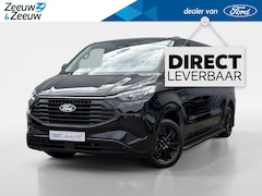 Ford Transit Custom - 320 2.5 PHEV L2H1 Black Platinum DC | VOORRAAD | 0, 99% rente | Lederen bekleding | Dubbel