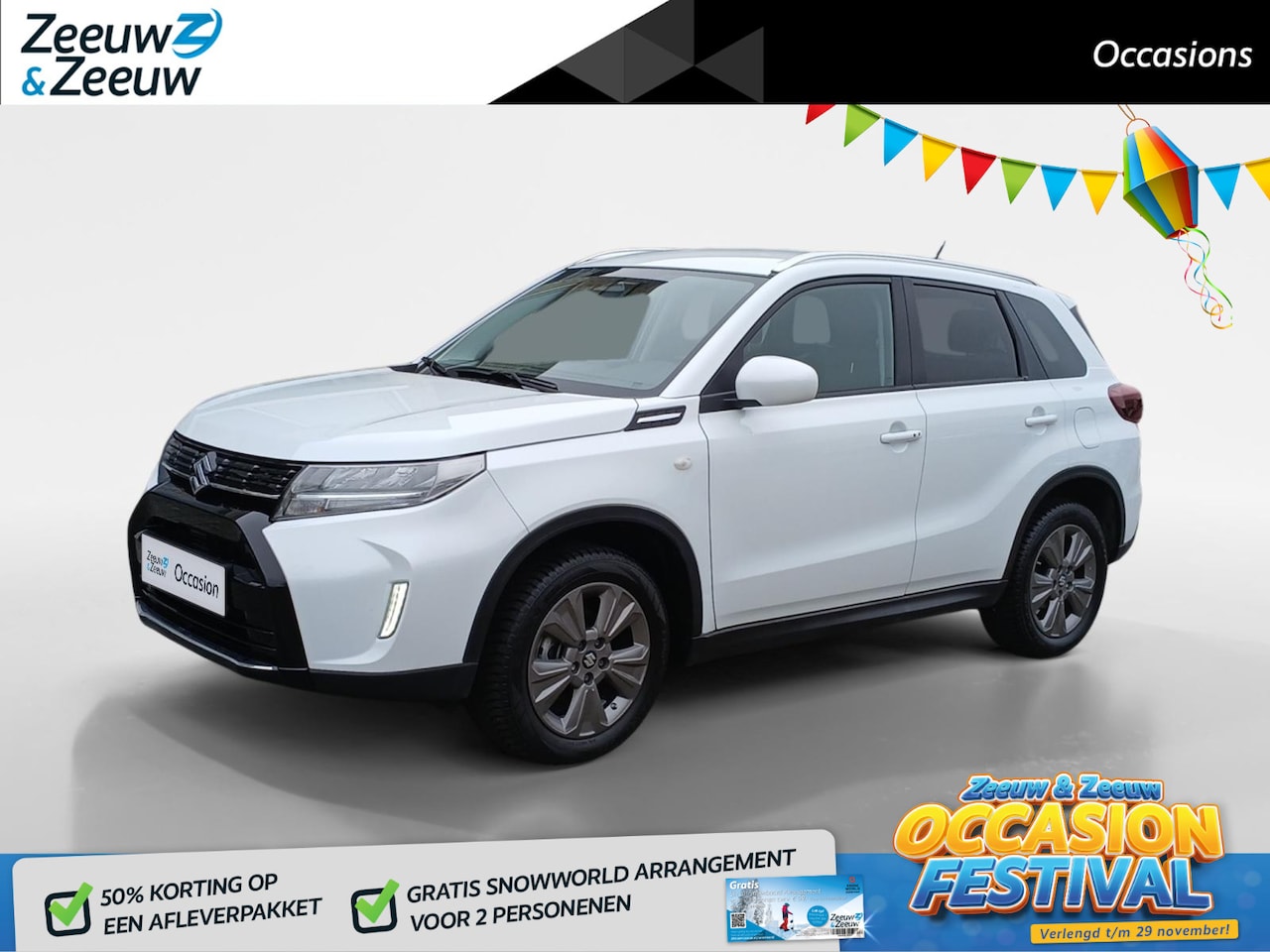 Suzuki Vitara - 1.5 Hybrid Select | Automaat | Navigatie | Carplay |Camera | LM Velgen | All-Season banden - AutoWereld.nl