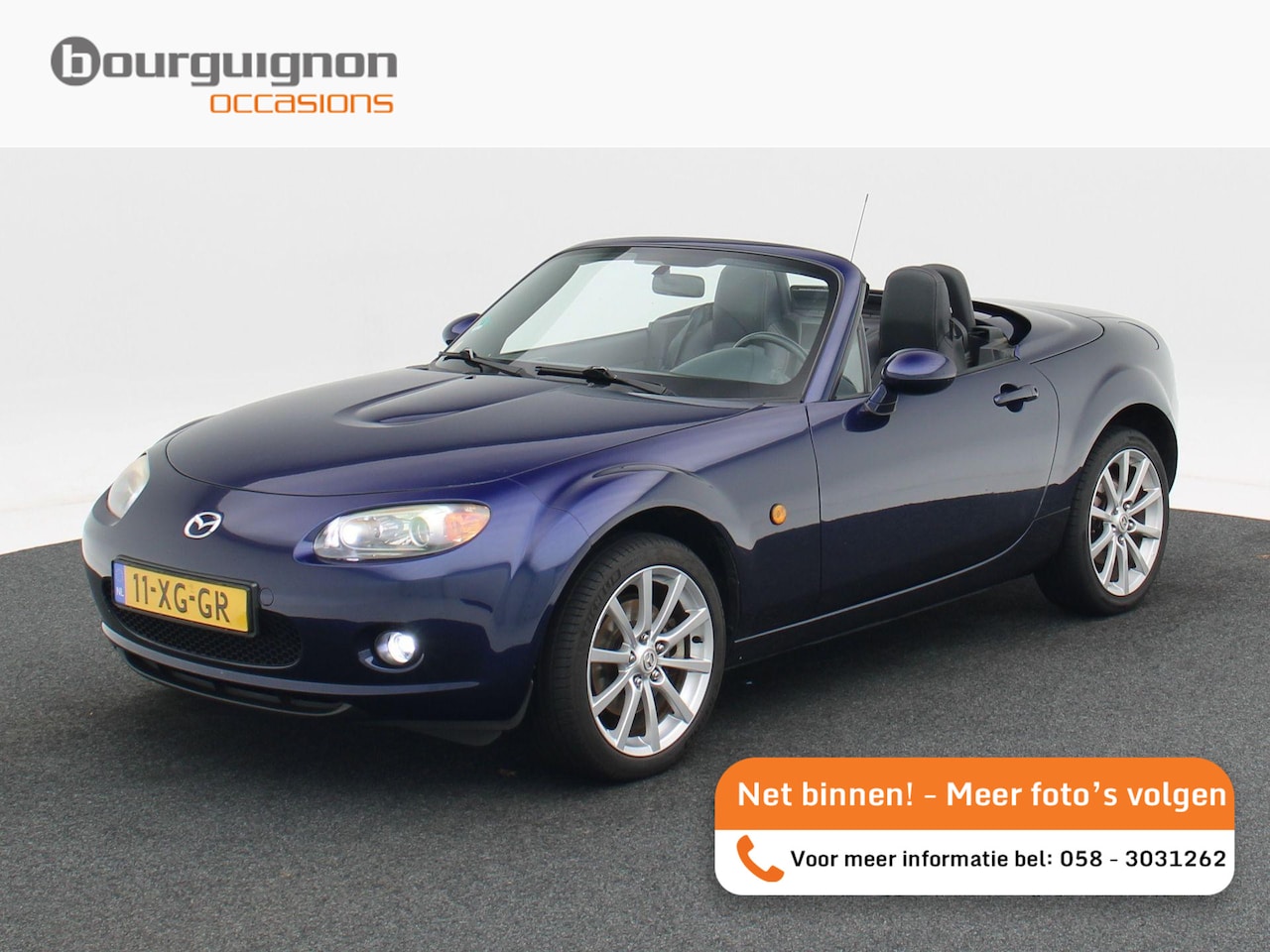 Mazda MX-5 - 1.8 Touring | Leder | Carplay | Stoelverwarming | Camera | 183.861 Km!! - AutoWereld.nl