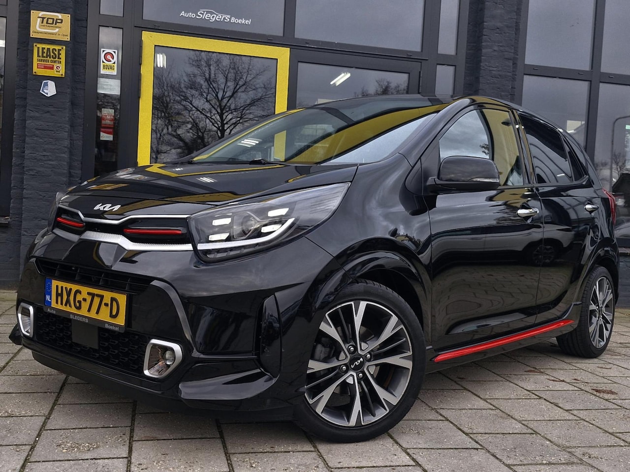 Kia Picanto - 1.2 DPi GT-Line 4 Cilinder Automaat | Navi | Camera + Sens | Tel | Carplay | Android Auto - AutoWereld.nl