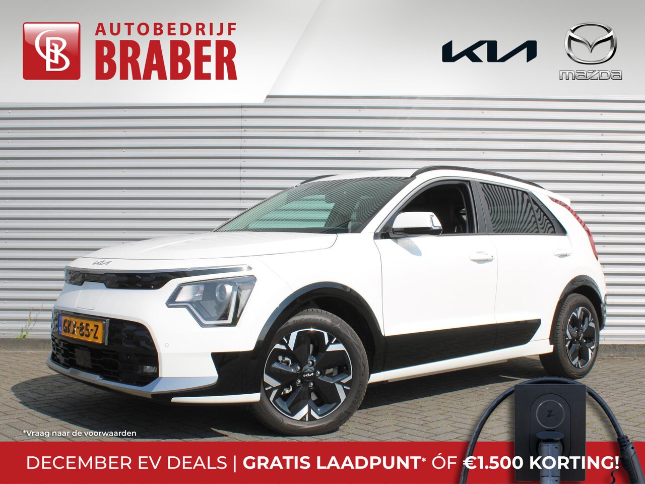 Kia Niro EV - Light Advanced 64.8 kWh | Cargo uitvoering | Stuur-/stoelverwarming | Camera | Cruise adap - AutoWereld.nl