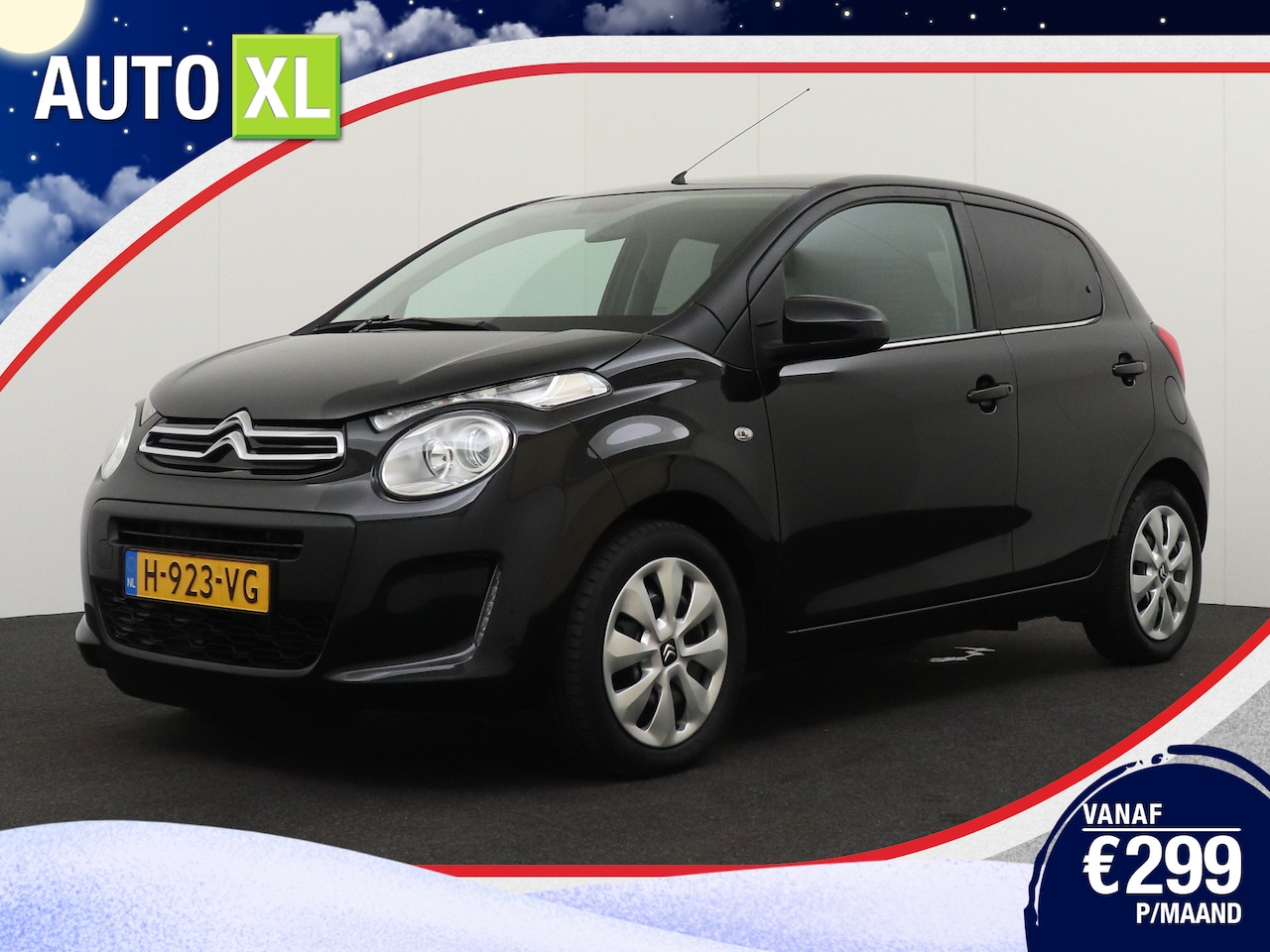 Citroën C1 - 1.0 VTi Feel Pack-Comfort Bluetooth DAB Getint Glas LED - AutoWereld.nl