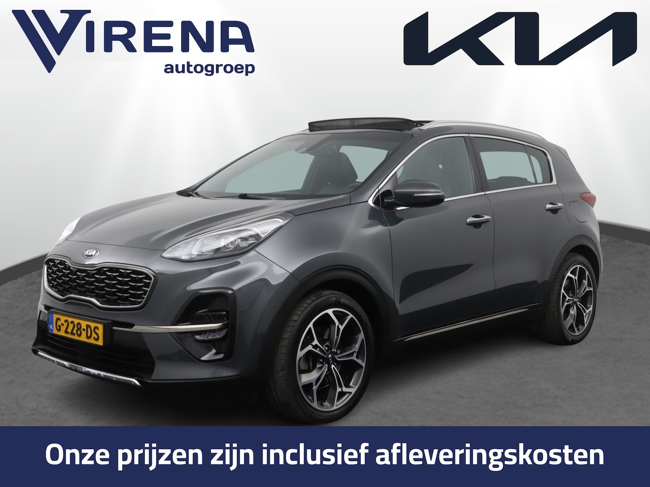 Kia Sportage - 1.6 T-GDI GT-PlusLine Automaat - Trekhaak - Stoelverwarming / Stoelventilatie - Kantel / S - AutoWereld.nl