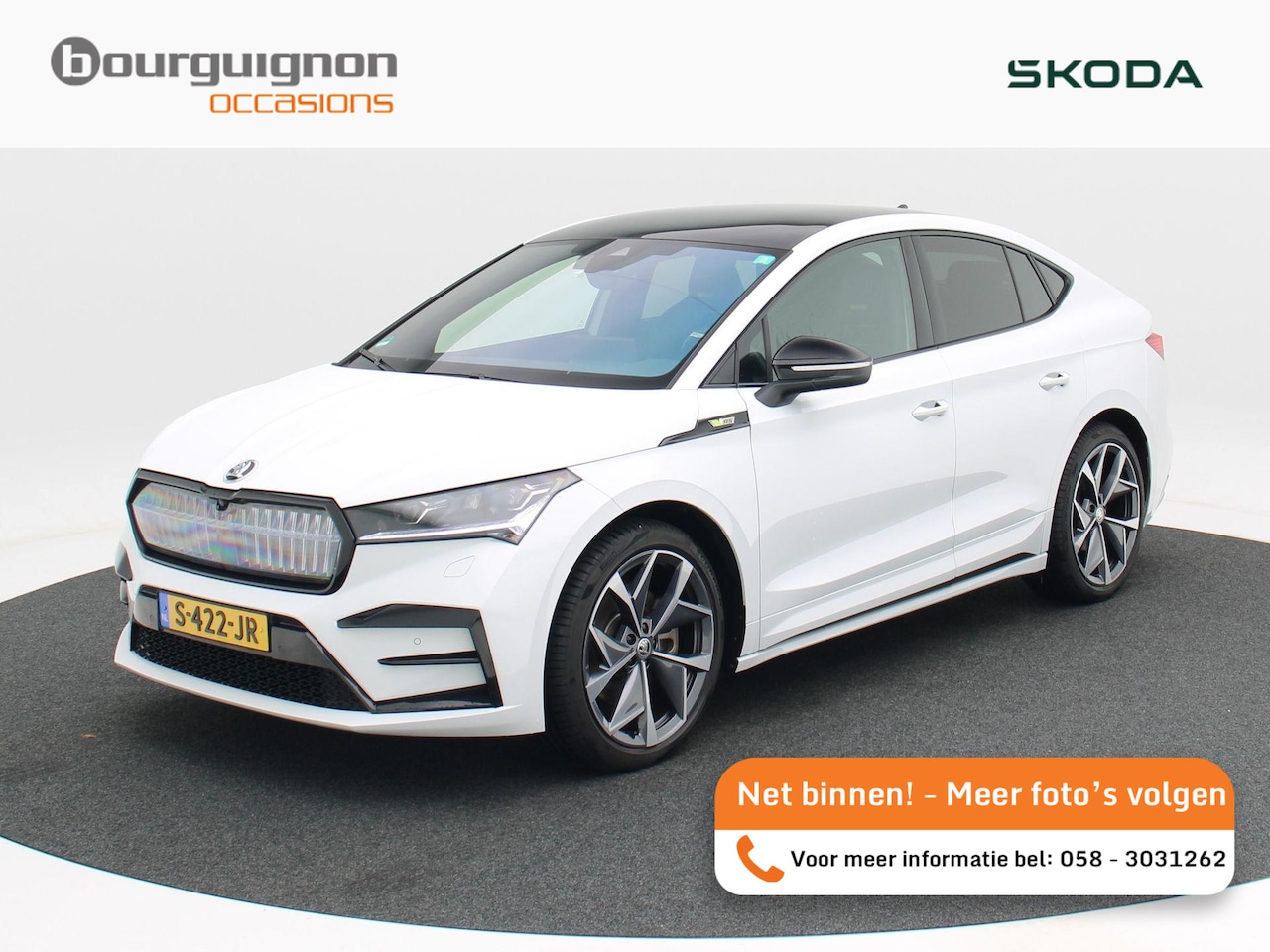 Skoda Enyaq Coupé iV - 80 RS | Panoramadak | Full LED | Canton Audio | Adaptive Cruise | Stoelverwarming | Camera - AutoWereld.nl