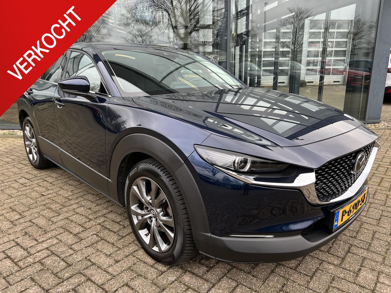 Mazda CX-30 - 2.0 e-SkyActiv-X M Hybrid AWD Luxury AUTOMAAT | TREKHAAK | 360 CAMERA | EL. A.KLEP | 18"VE - AutoWereld.nl