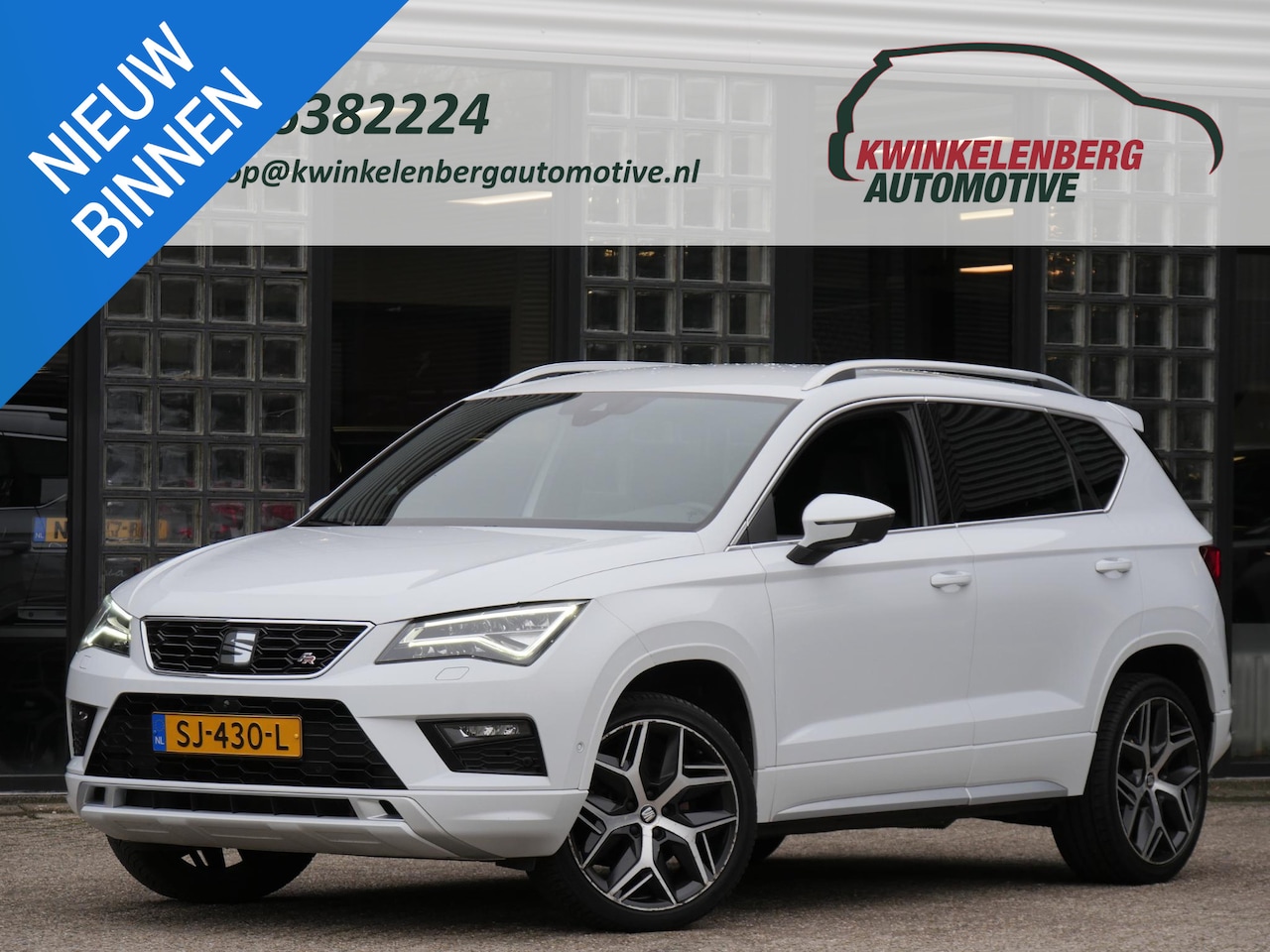 SEAT Ateca - 1.4TSi FR/ 360°CAMERA/ UPGRADE TECHNOLOGY PACK/ ADAPT. CRUISE/ DODE HOEK/ ELEKT. KLEP - AutoWereld.nl