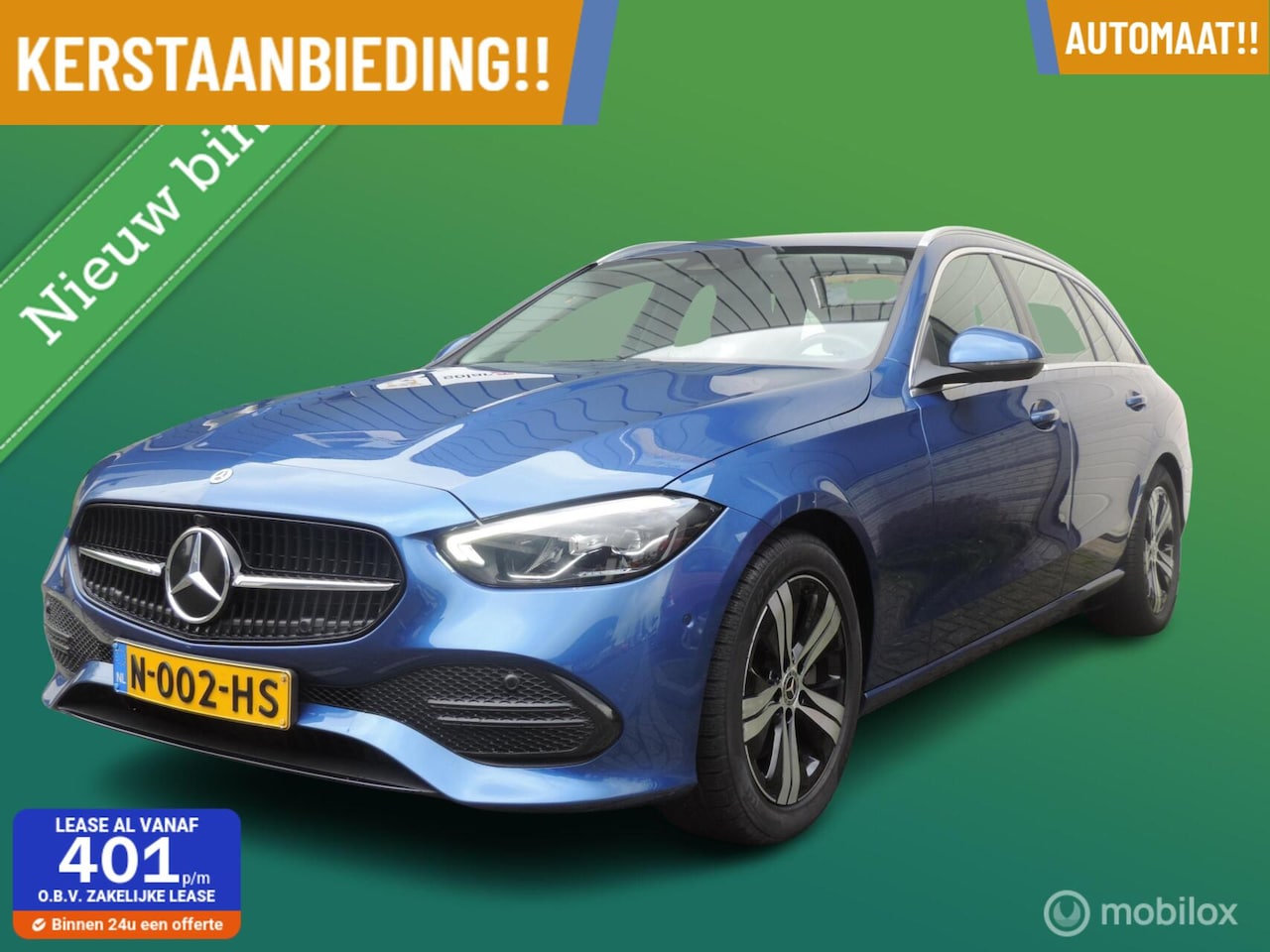 Mercedes-Benz C-klasse Estate - 200 Launch Edition Luxury Line HEV! - AutoWereld.nl