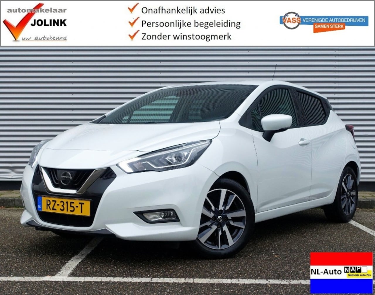 Nissan Micra - 0.9 IG-T N-Connecta I NL-Auto I 2e eig. I 100% dealer I Clima I LED I - AutoWereld.nl
