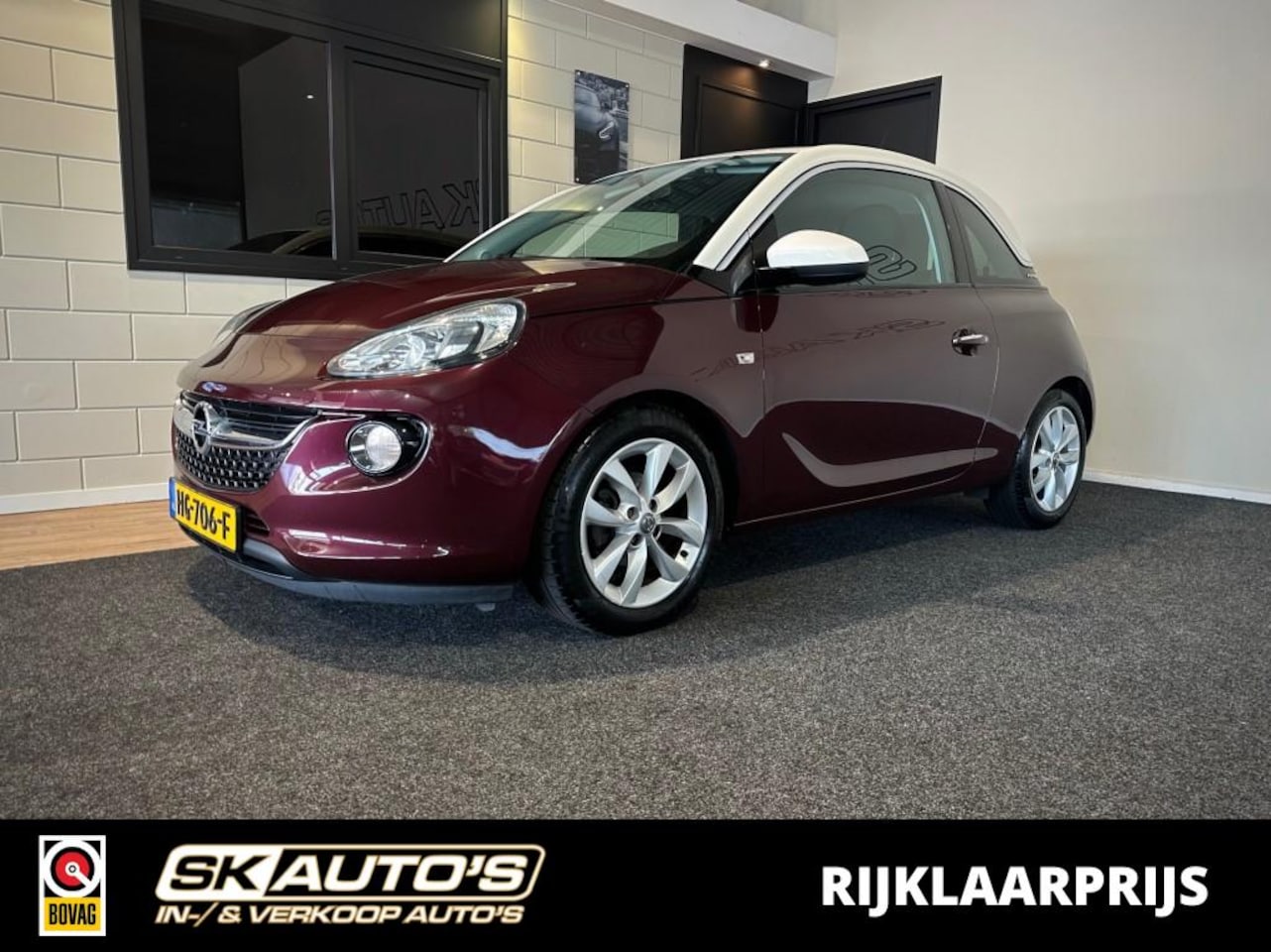 Opel ADAM - 1.0 TURBO JAM RIJKLAAR l AIRCO l CRUISE l LMV l - AutoWereld.nl