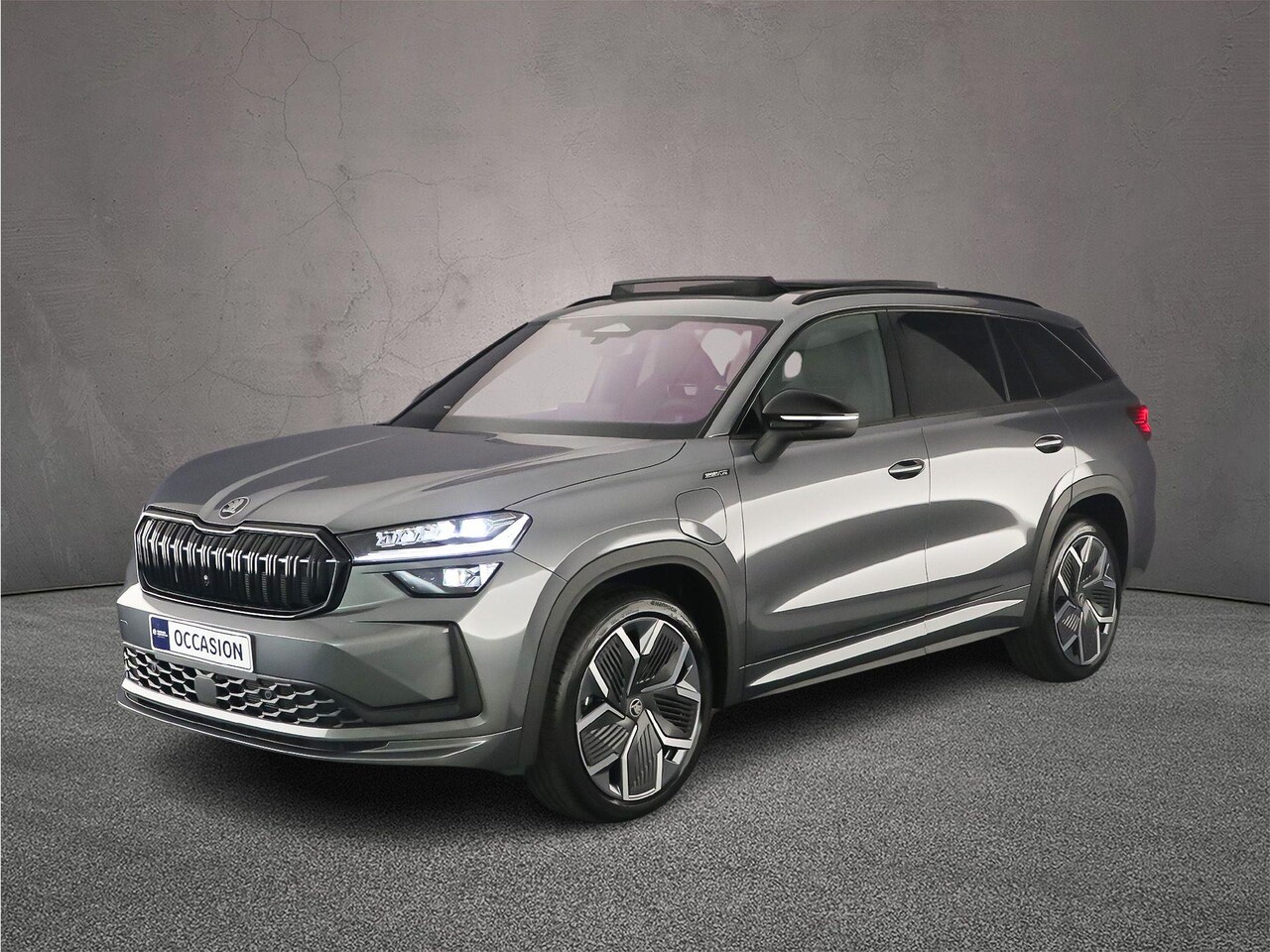 Skoda Kodiaq - Sportline Business 1.5 TSI PHEV 204pk DSG Automaat Trekhaak, Panoramadak, Verwarmde voorru - AutoWereld.nl