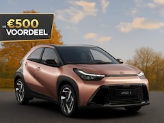 Toyota Aygo X - Hybrid 115 play €23.250, - RIJKLAAR Nu €500, - voordeel Nu extra scherp geprijsd