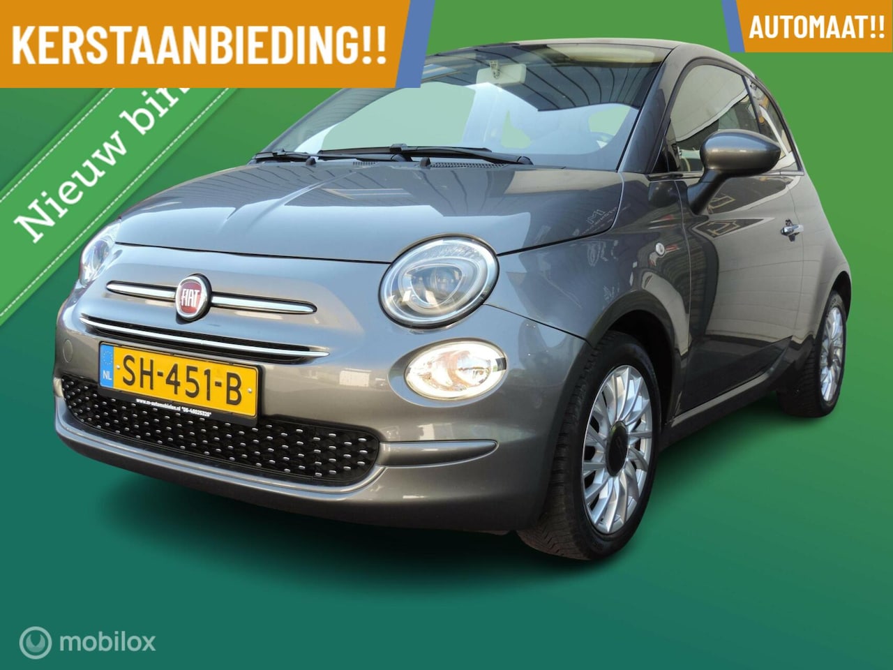 Fiat 500 - 0.9 TwinAir Turbo Popstar.Automaat,Navi,PDC,ECC!! - AutoWereld.nl