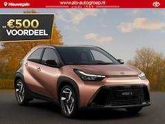 Toyota Aygo X - Hybrid 115 play €23.250, - RIJKLAAR Nu €500, - voordeel Nu extra scherp geprijsd