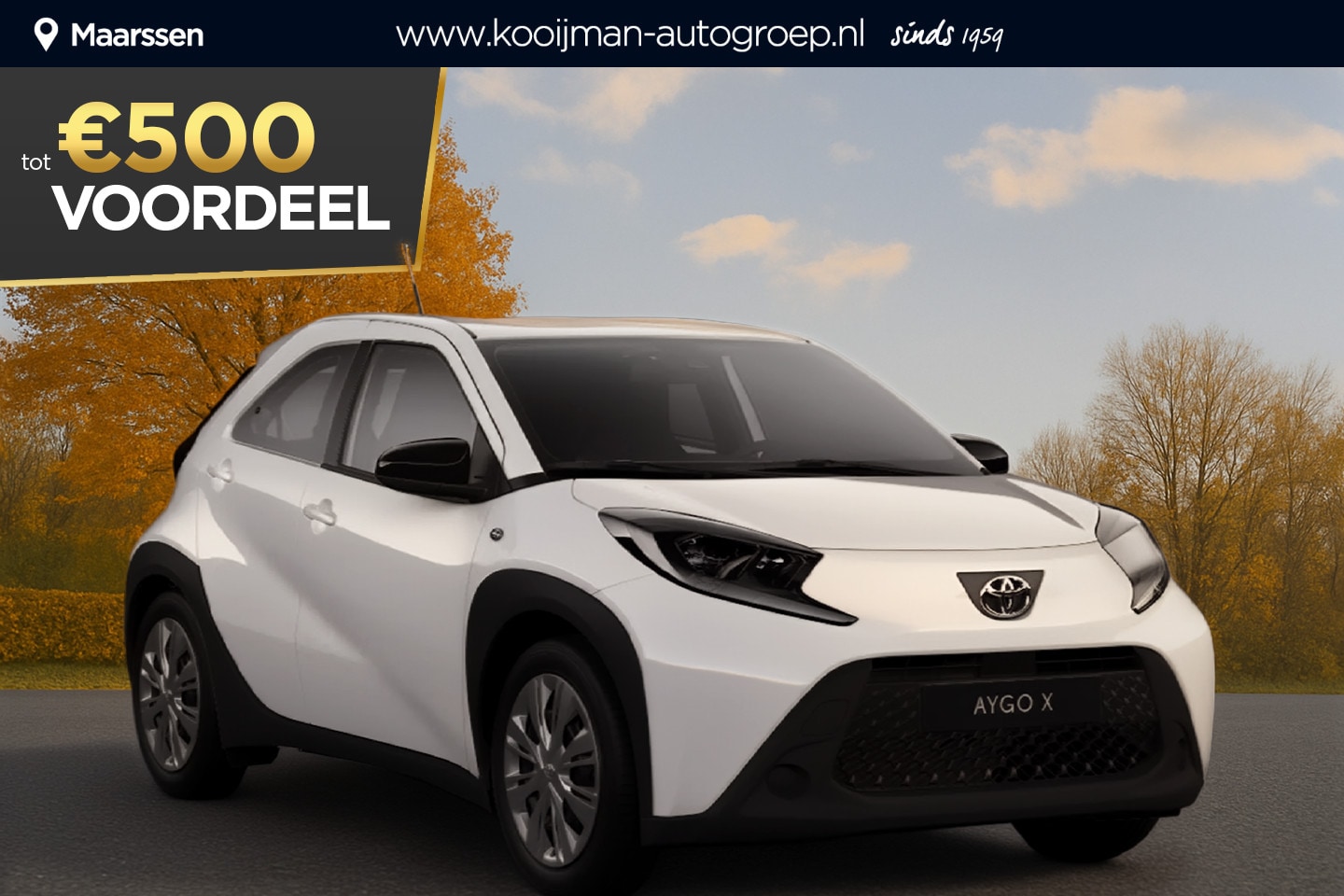 Toyota Aygo X - 1.0 VVT-i MT Play €20.750,- RIJKLAAR! Nu €500,- voordeel! Nu extra scherp geprijsd! - AutoWereld.nl