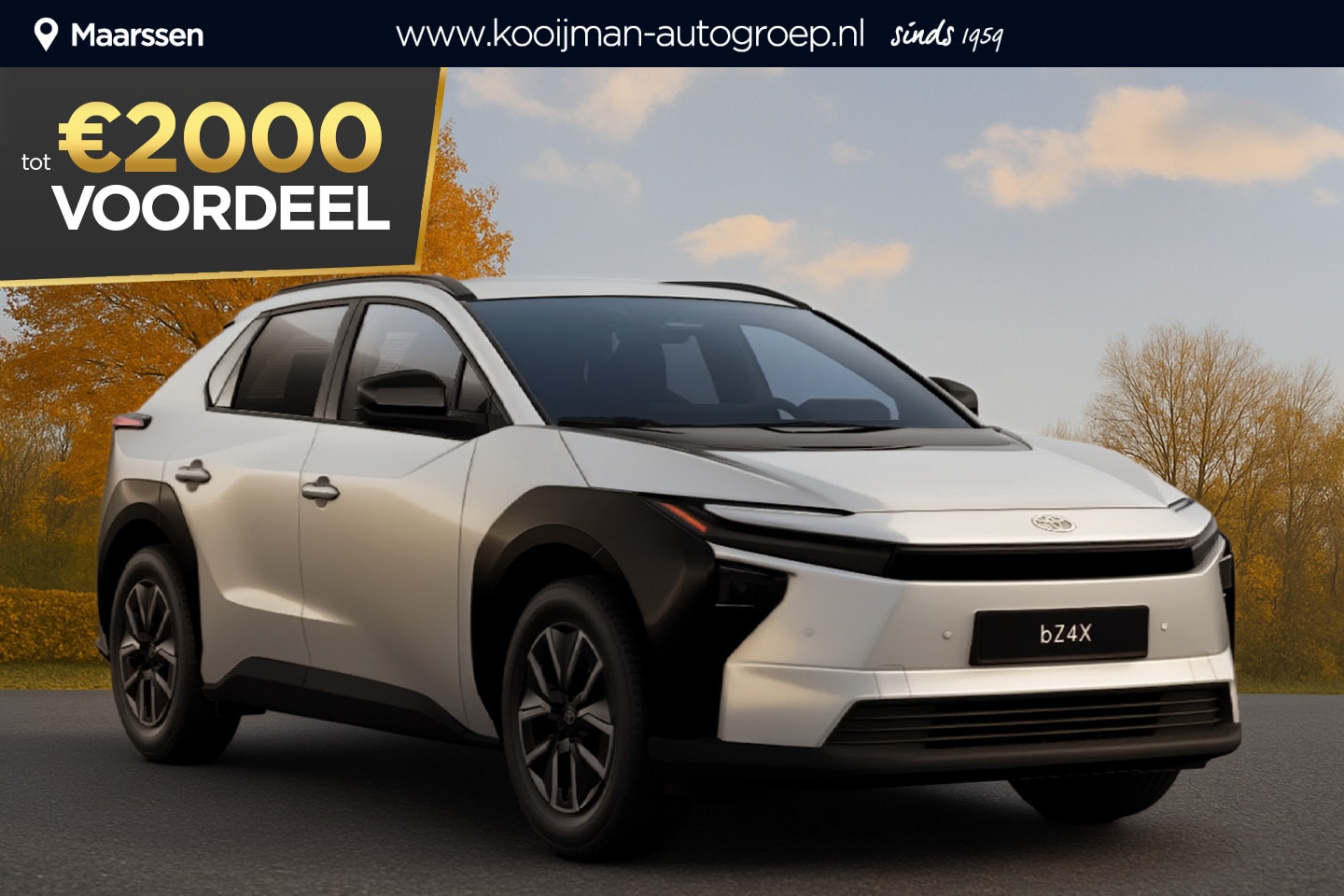Toyota bZ4X - Active Limited Edition 58 kWh €37.995,- RIJKLAAR! Nu €2.000,- voordeel! Nu extra scherp ge - AutoWereld.nl