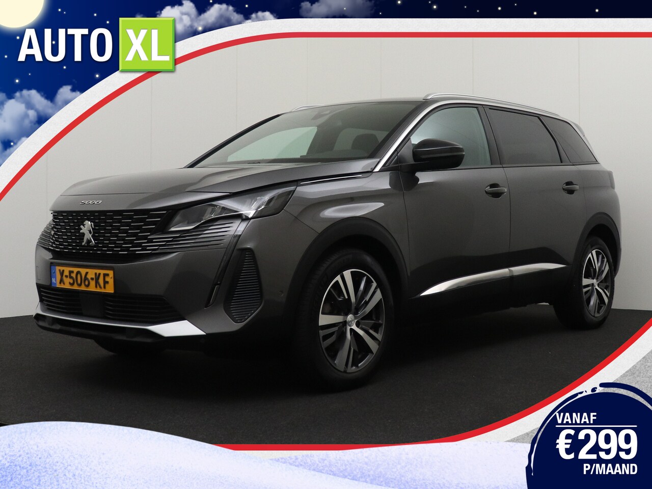 Peugeot 5008 - 1.2T 131 PK Aut. Allure 7-Pers Half-Leder Camera Dodehoek - AutoWereld.nl