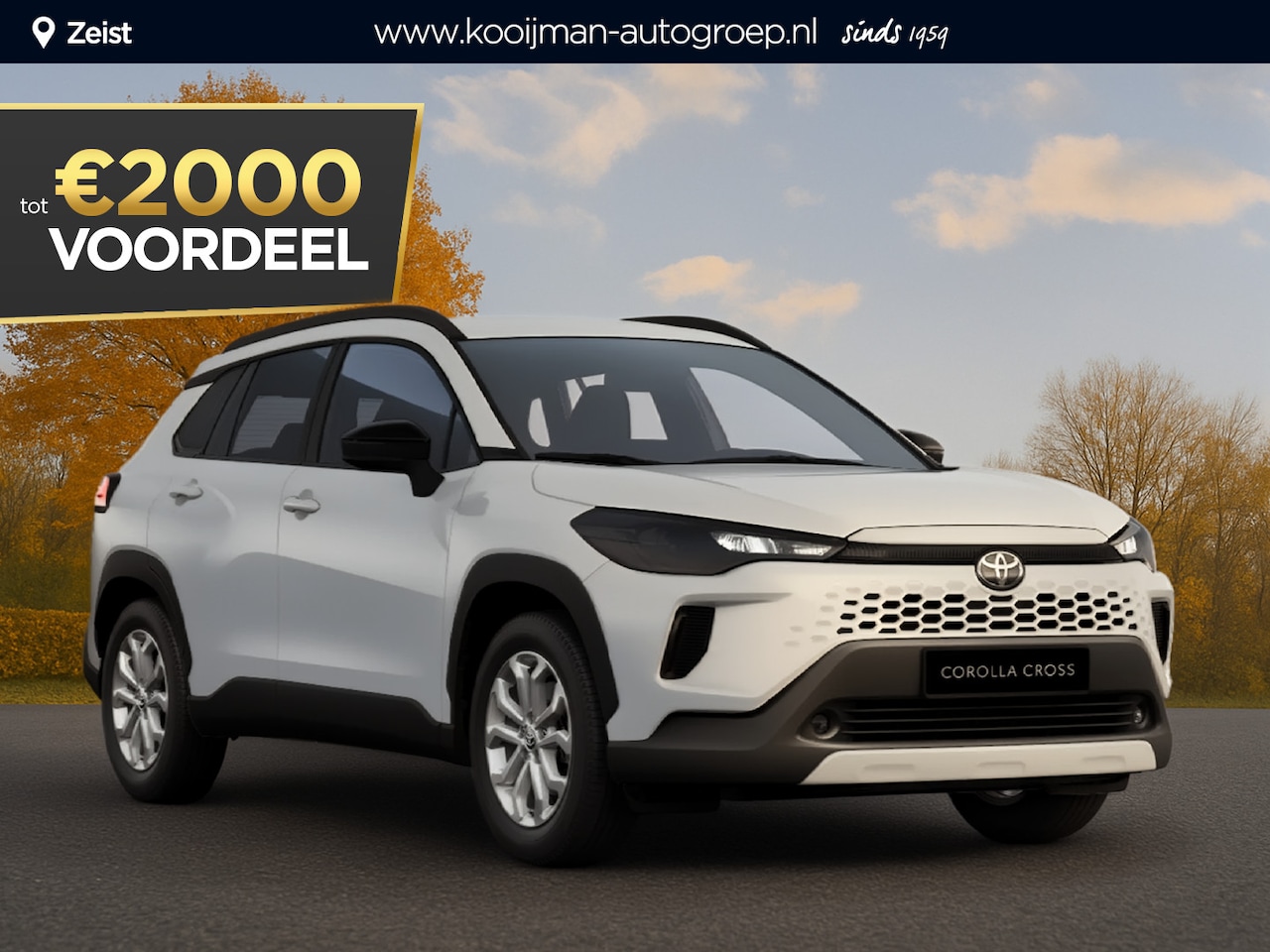 Toyota Corolla Cross - Hybrid 140 Active €37.495,- RIJKLAAR! Nu €2.000,- voordeel! Nu extra scherp geprijsd! - AutoWereld.nl