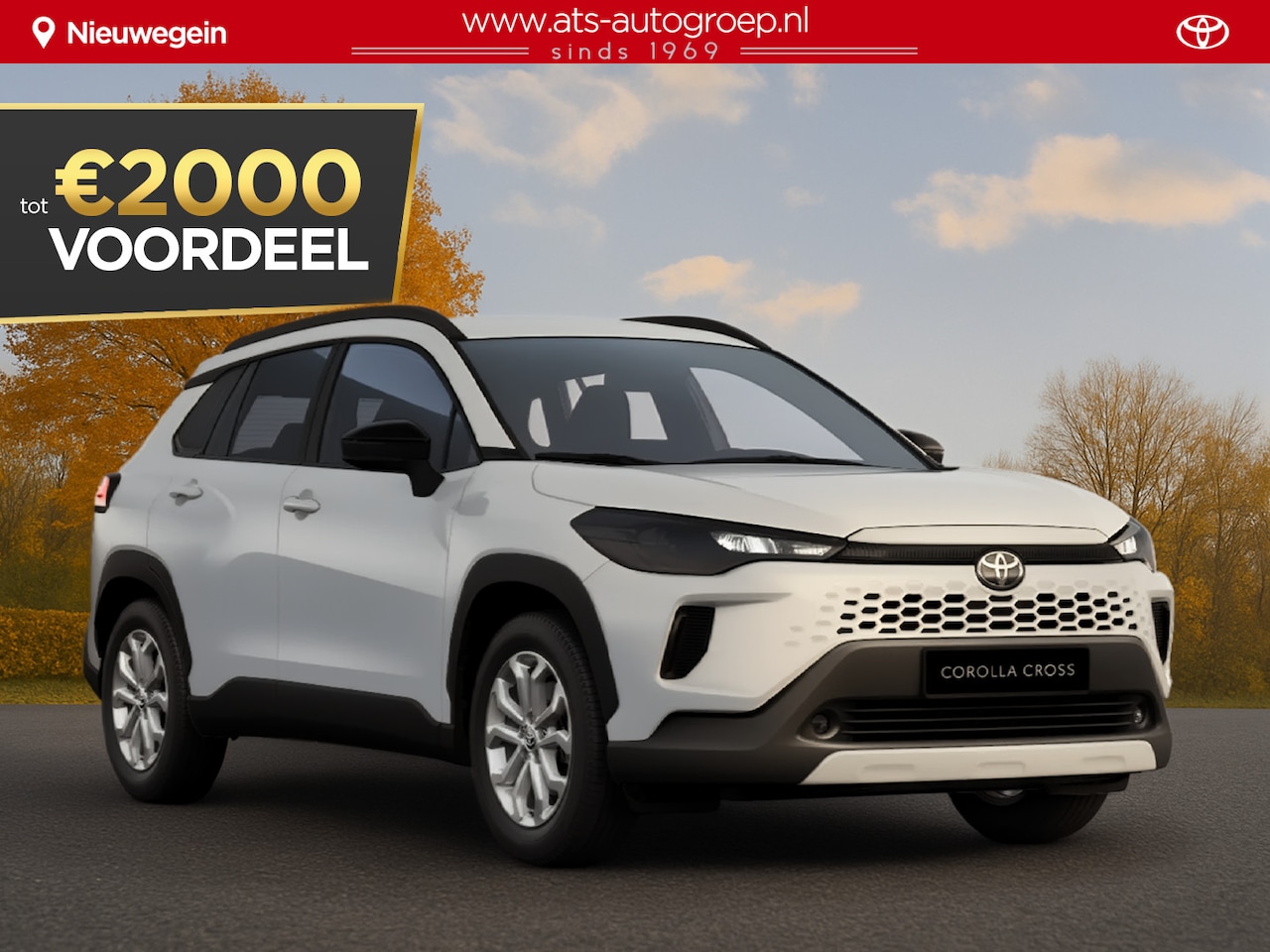 Toyota Corolla Cross - Hybrid 140 Active €37.495,- RIJKLAAR! Nu €2.000,- voordeel! Nu extra scherp geprijsd! - AutoWereld.nl