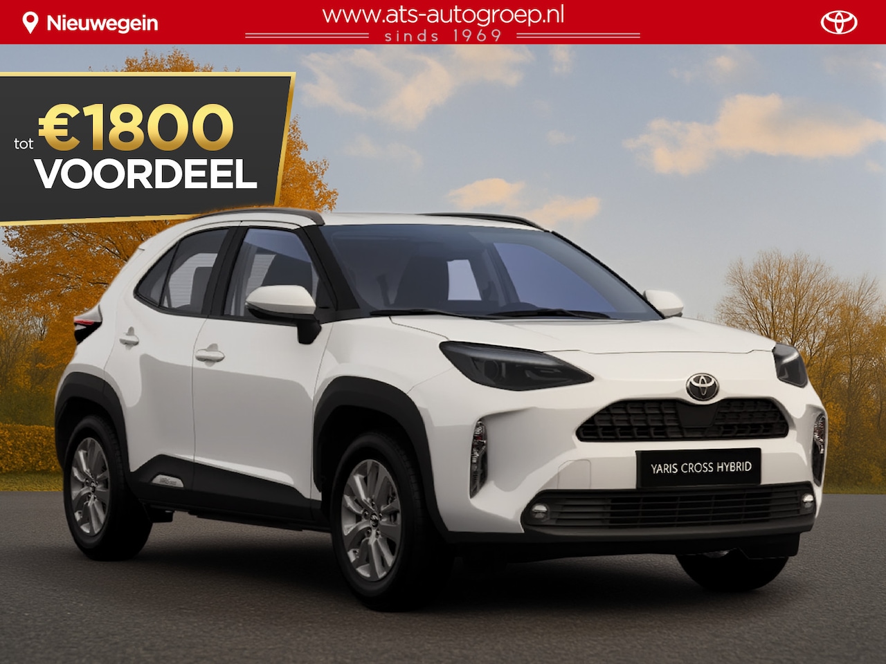 Toyota Yaris Cross - 1.5 Hybrid 115 Active €29.695,- RIJKLAAR! Nu €1.800,- voordeel! Nu extra scherp geprijsd! - AutoWereld.nl