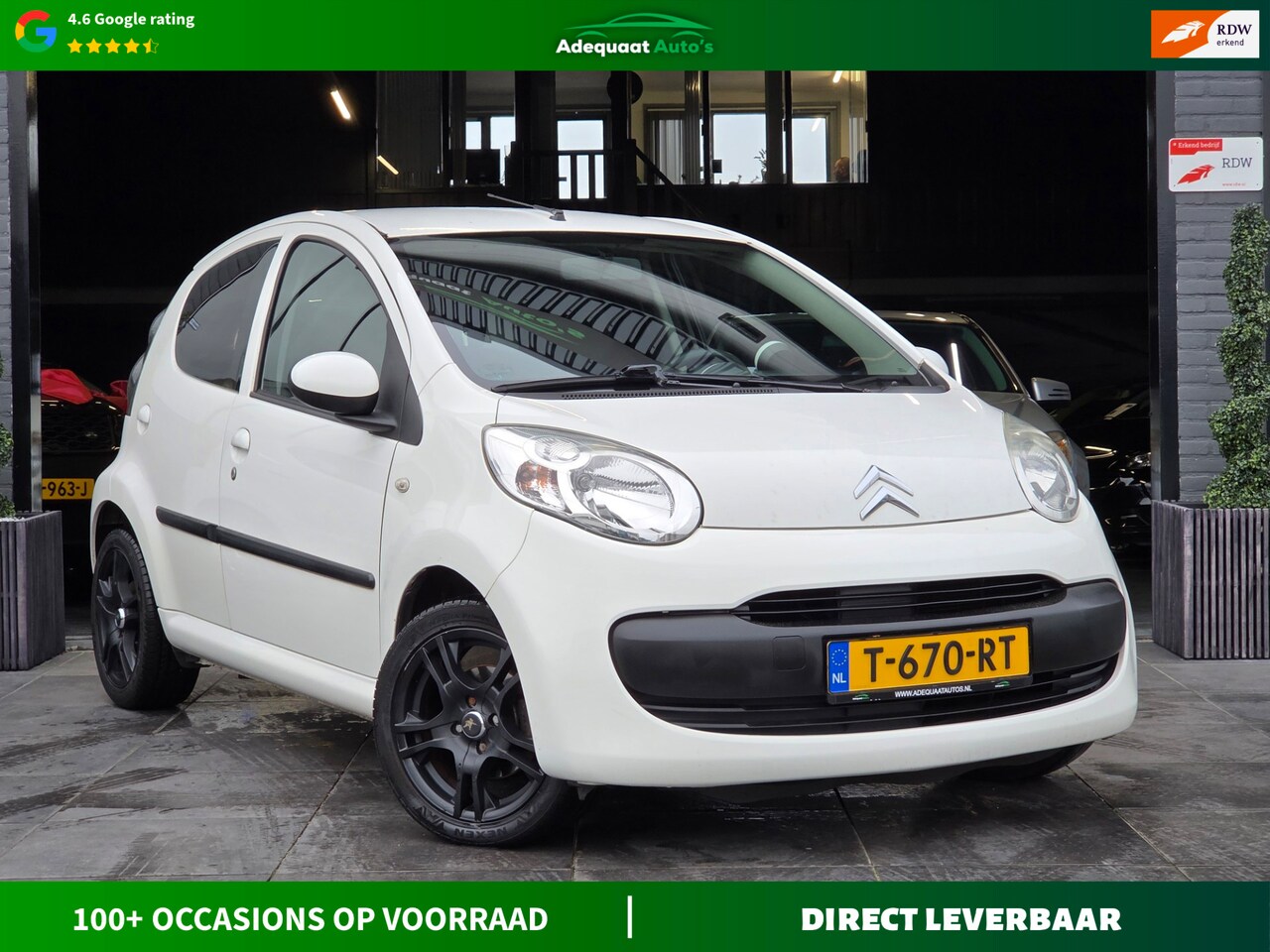 Citroën C1 - 1.0-12V Séduction|Airco|El.Ramen|AUX|USB|APK - AutoWereld.nl
