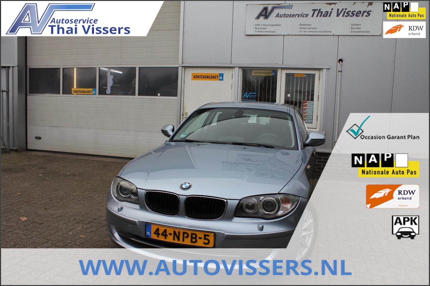 BMW 1-serie - 118i EffDyn. Ed. Business Clima Navi Xenon Cruise Apk - AutoWereld.nl