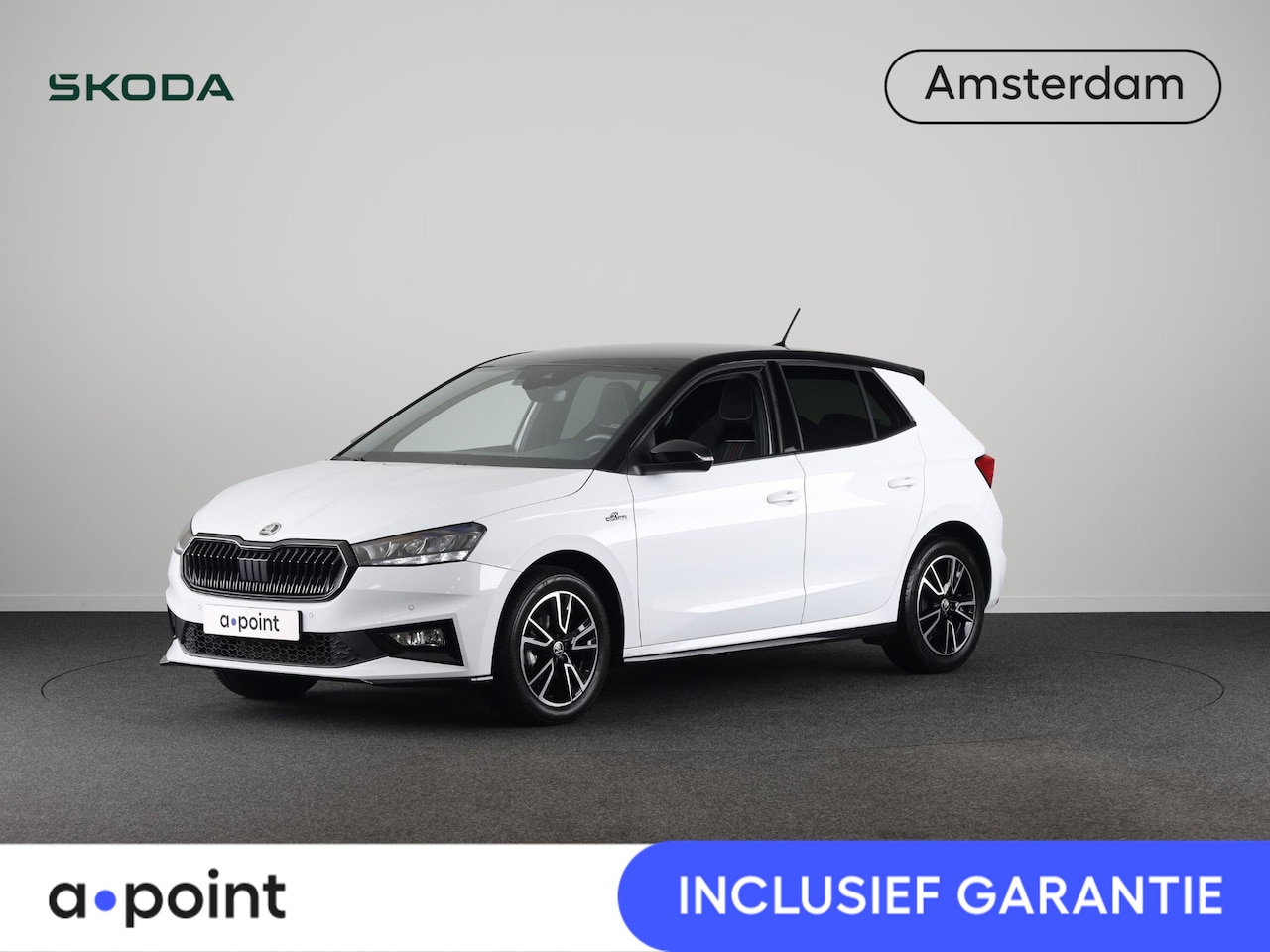Skoda Fabia - 1.0 TSI Monte Carlo 95 pk | Verlengde garantie | Navigatie via App | Parkeersensoren | Ach - AutoWereld.nl