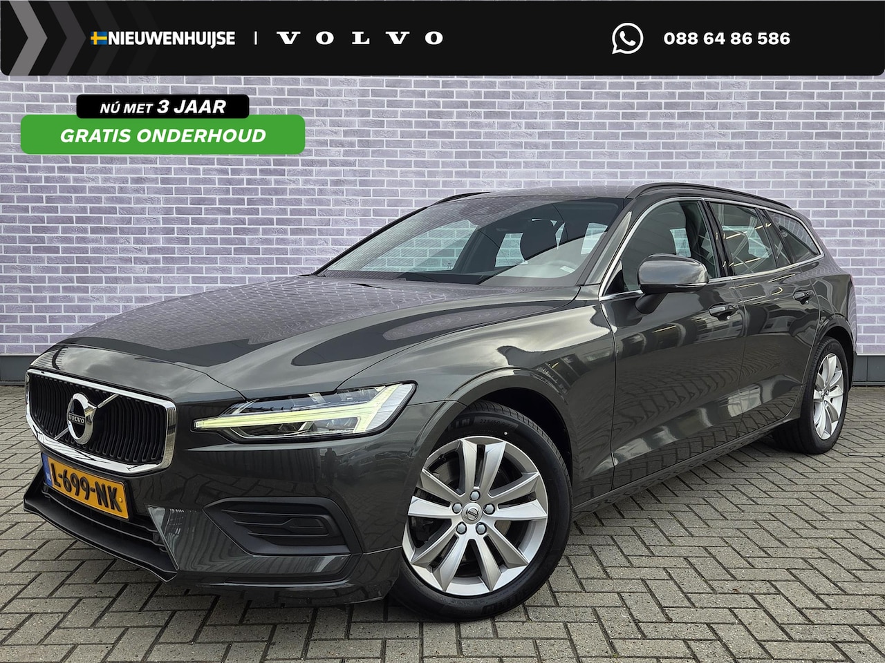 Volvo V60 - B3 Momentum Business Aut | Adaptieve Cruise Control | LED koplampen | Navigatie | Apple Ca - AutoWereld.nl